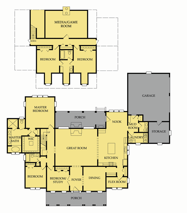 The Chatham floor plan