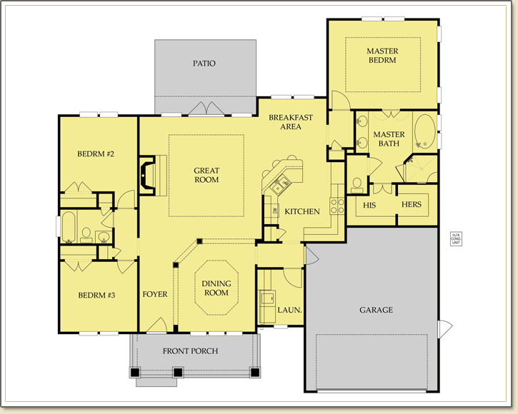 The Highlands floor plan