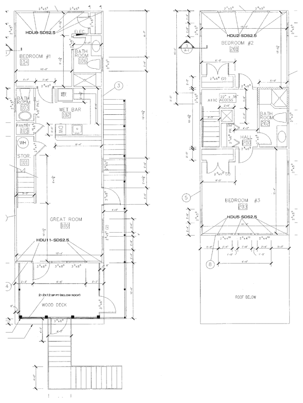 The Miller floor plan
